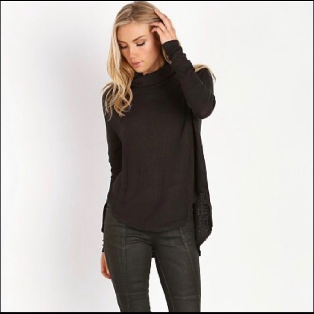 We The Free Cowl Neck Thermal Top